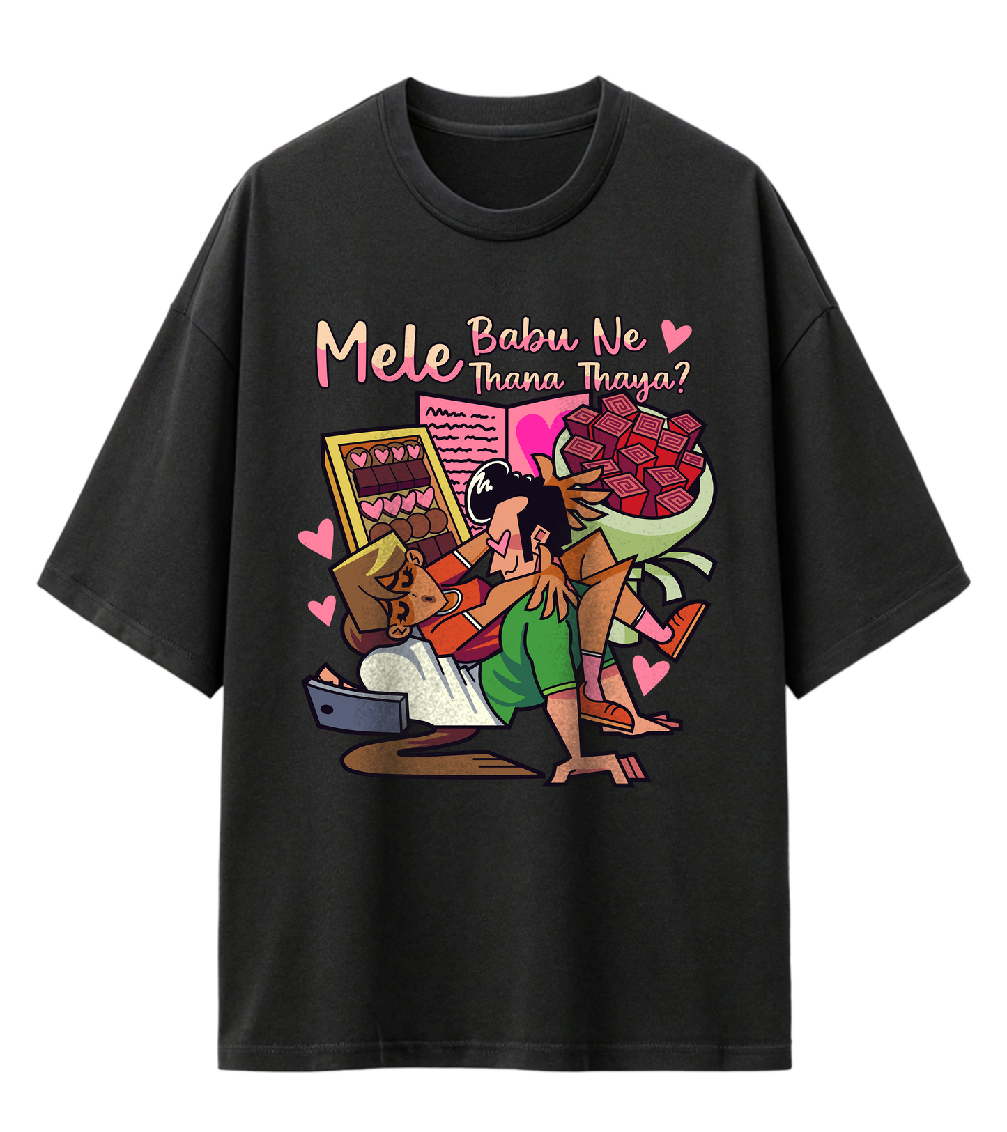MELE BABU NE THANA THAYA (OVERSIZED TEE)