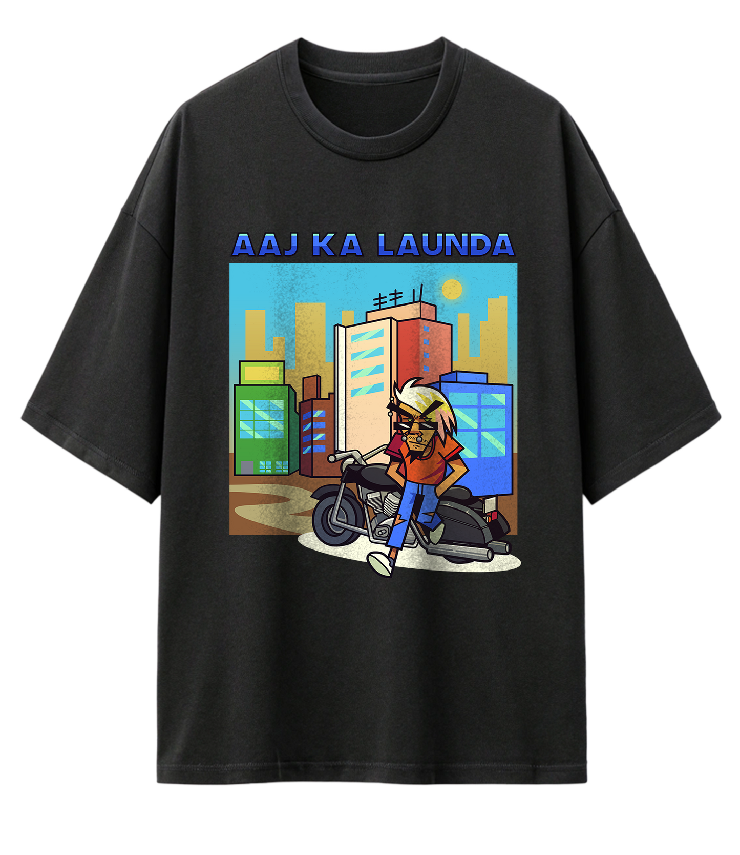 AAJ KA LAUNDA (OVERSIZED TEE)