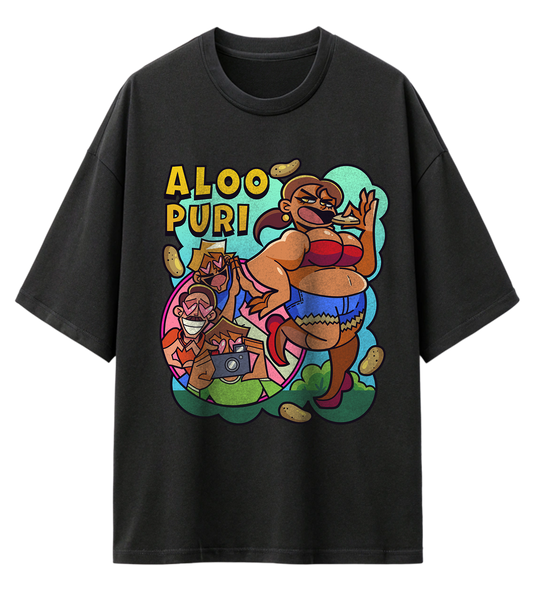 ALOO PURI (OVERSIZED TEE)