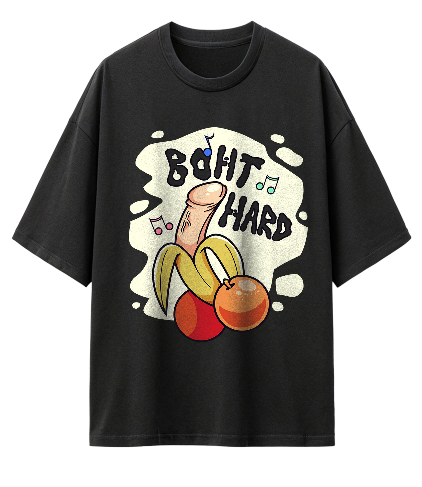 BOHT HARD (OVERSIZED TEE)