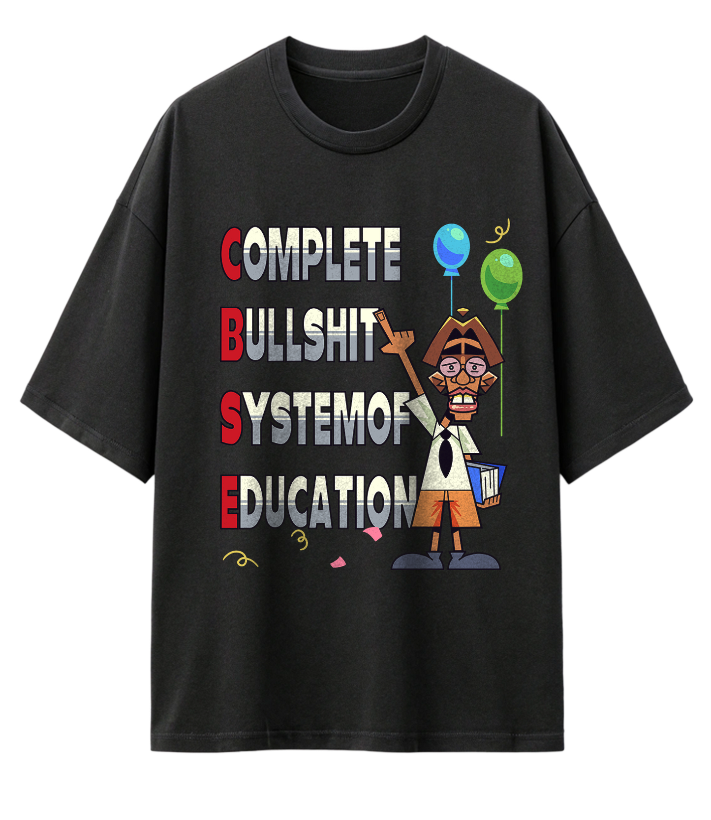 C.B.S.E. (OVERSIZED TEE)