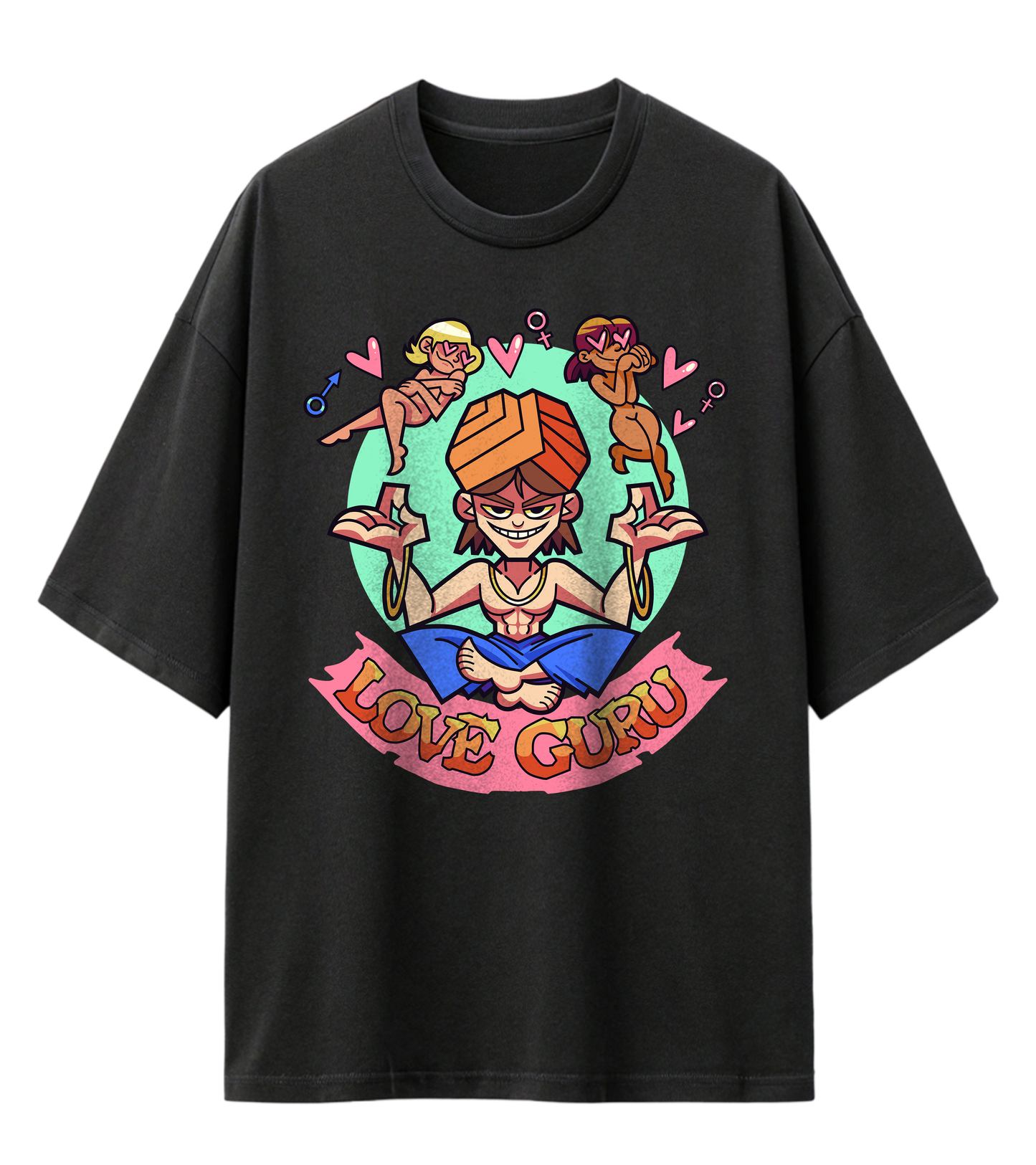 LOVE GURU (OVERSIZED TEE)
