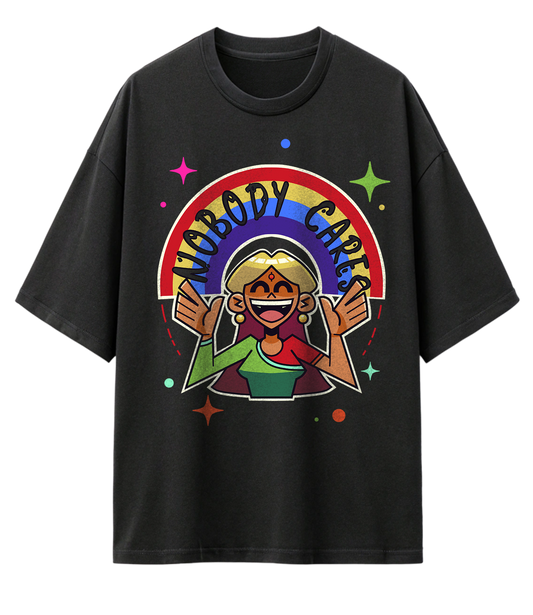 NOBODY CARES (OVERSIZED TEE)
