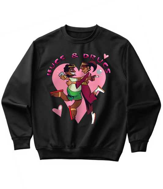 HUGS & DRUGS (SWEATSHIRT)